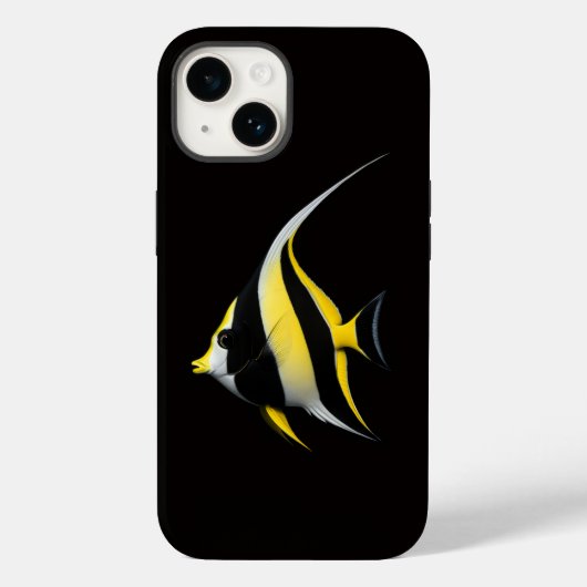 Black 4 Luxe iPhone 14 Mate, Moorish Idol Case-Mate iPhone Case (Achterkant)