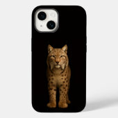 Black 4 Luxe iPhone 14 Mate, Silent Lynx Case-Mate iPhone Case (Achterkant)