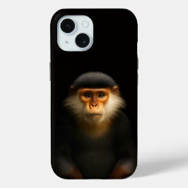 Black 4 Luxe iPhone 15 Case-Mate, Red Douc Langur iPhone 15 Case