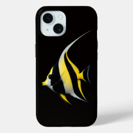 Black 4 Luxe iPhone 15 Mate, Moorish Idol iPhone 15 Case