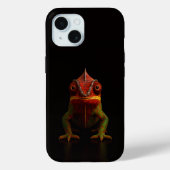 Black 4 Luxe iPhone 15 Mate, Panther Chameleon Case-Mate iPhone Case (Achterkant)