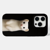 Black 4 Luxe iPhone 15 Pro Mate, Stylish Ermine Case-Mate iPhone Case (Achterkant (horizontaal))