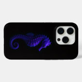 Black 4 Luxe iPhone 15 Pro Mate, Violet Seahorse Case-Mate iPhone Case (Achterkant (horizontaal))