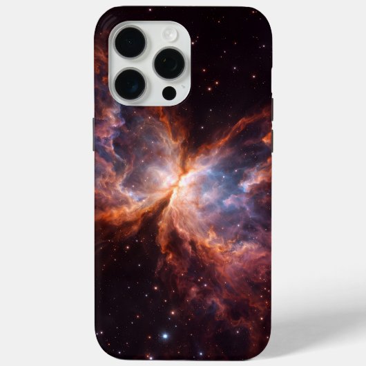 Black 4 Luxe iPhone 15 Pro Max, Butterfly Nebula Case-Mate iPhone Case (Achterkant)