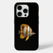 Black 4 Luxe iPhone 15 Pro, Reef Butterflyfish Case-Mate iPhone Case (Achterkant)