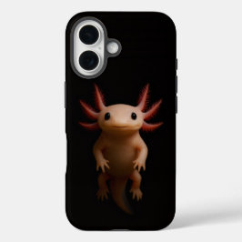 Black 4 Luxe iPhone 16 Case-Mate, Axolotl iPhone 16 Hoesje