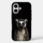 Black 4 Luxe iPhone 16 Mate, Gentle Lemur Case-Mate iPhone Case (Achterkant)