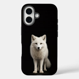 Black 4 Luxe iPhone 16 Mate, Ivory Arctic Fox iPhone 16 Hoesje
