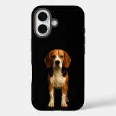 Black 4 Luxe iPhone 16 Mate, Kind Beagle Case-Mate iPhone Case (Achterkant)