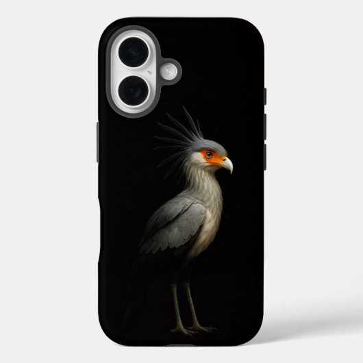 Black 4 Luxe iPhone 16 Mate, Secretarybird Case-Mate iPhone Case (Achterkant)