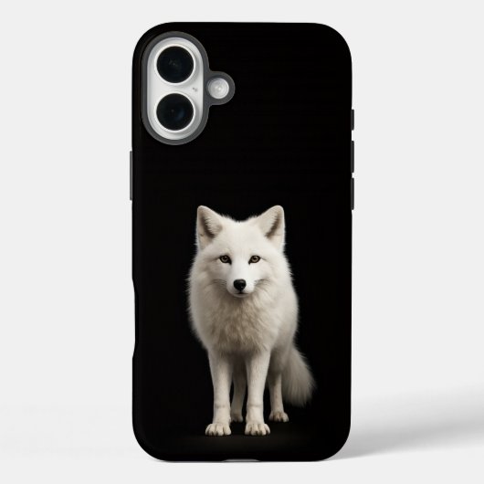 Black 4 Luxe iPhone 16 Plus, Ivory Arctic Fox Case-Mate iPhone Case (Achterkant)