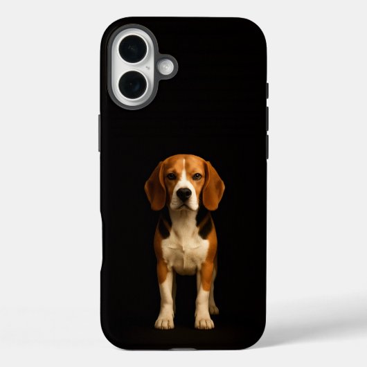 Black 4 Luxe iPhone 16 Plus, Kind Beagle Case-Mate iPhone Case (Achterkant)