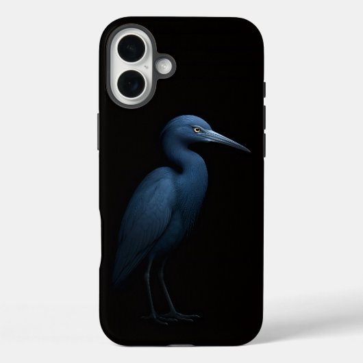 Black 4 Luxe iPhone 16 Plus, Little Blue Heron Case-Mate iPhone Case (Achterkant)