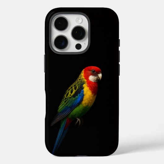 Black 4 Luxe iPhone 16 Pro, Eastern Rosella Case-Mate iPhone Case (Achterkant)