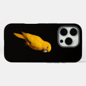 Black 4 Luxe iPhone 16 Pro, Golden Parakeet Case-Mate iPhone Case (Achterkant (horizontaal))