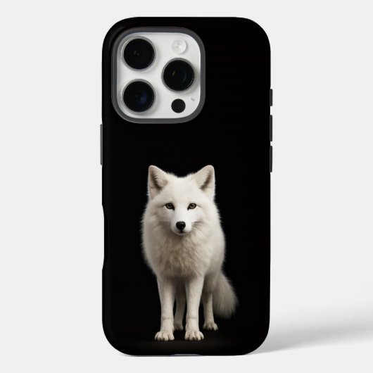 Black 4 Luxe iPhone 16 Pro, Ivory Arctic Fox Case-Mate iPhone Case (Achterkant)