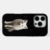Black 4 Luxe iPhone 16 Pro, Ivory Arctic Fox Case-Mate iPhone Case (Achterkant (horizontaal))