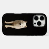 Black 4 Luxe iPhone 16 Pro, Ivory Arctic Wolf Case-Mate iPhone Case (Achterkant (horizontaal))