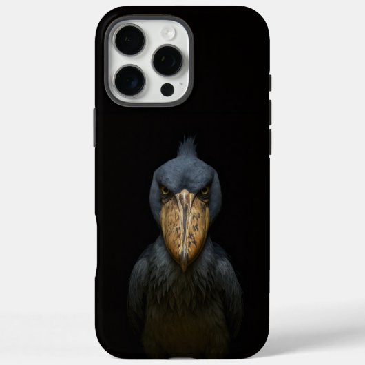 Black 4 Luxe iPhone 16 Pro Max, Shoebill Bird Case-Mate iPhone Case (Achterkant)
