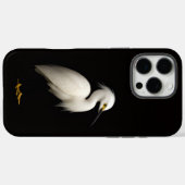 Black 4 Luxe iPhone 16 Pro Max, Snowy Egret Case-Mate iPhone Case (Achterkant (horizontaal))