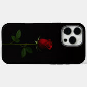 Black 4 Luxe iPhone 16 Pro Max, Velvet Red Rose Case-Mate iPhone Case (Achterkant (horizontaal))
