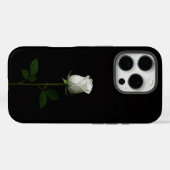 Black 4 Luxe iPhone 16 Pro, Pure White Rose Case-Mate iPhone Case (Achterkant (horizontaal))