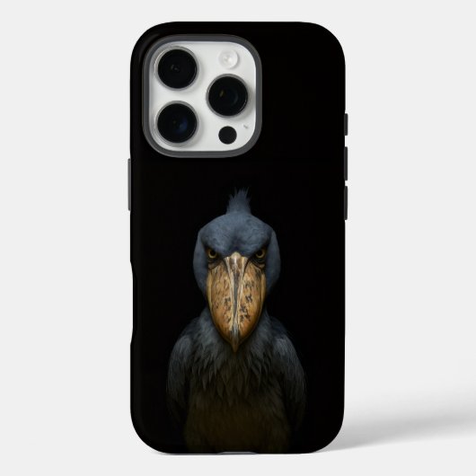 Black 4 Luxe iPhone 16 Pro, Shoebill Bird Case-Mate iPhone Case (Achterkant)