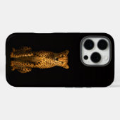 Black 4 Luxe iPhone 16 Pro, Sleek Cheetah Case-Mate iPhone Case (Achterkant (horizontaal))
