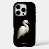 Black 4 Luxe iPhone 16 Pro, Snowy Egret Case-Mate iPhone Case (Achterkant)
