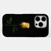 Black 4 Luxe iPhone 16 Pro, Sunlit Yellow Rose Case-Mate iPhone Case (Achterkant (horizontaal))