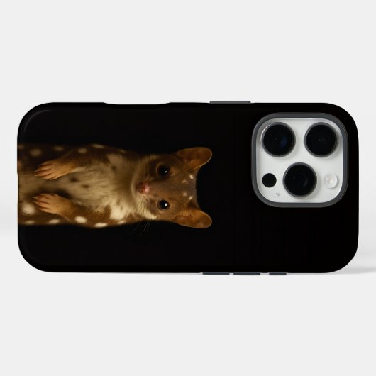 Black 4 Luxe iPhone 16 Pro, Sweet Quoll Case-Mate iPhone Case (Achterkant (horizontaal))