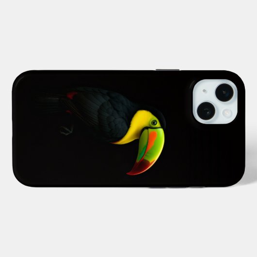 Black 4 Luxe, Keel Billed Tucan Case-Mate iPhone Case (Achterkant (horizontaal))
