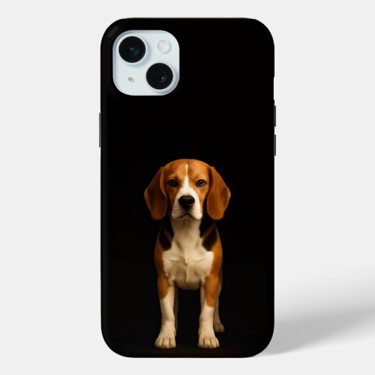 Black 4 Luxe, Kind Beagle iPhone 15 Plus Case-Mate iPhone Case (Achterkant)