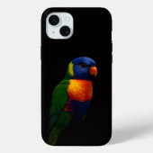 Black 4 Luxe, Lorikeet Parrot Case-Mate iPhone Case (Achterkant)
