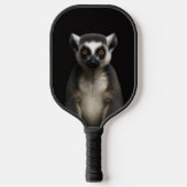 Black 4 Luxe Pickleball Paddle, Gentle Lemur Paddle (Voorkant)