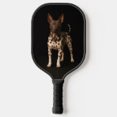 Black 4 Luxe Pickleball Paddle, Hairless Terrier Paddle (Achterkant)