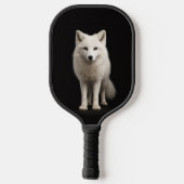 Black 4 Luxe Pickleball Paddle, Ivory Arctic Fox Paddle (Achterkant)