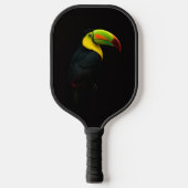 Black 4 Luxe Pickleball Paddle, Keel Billed Tucan Pickleball Paddle (Voorkant)