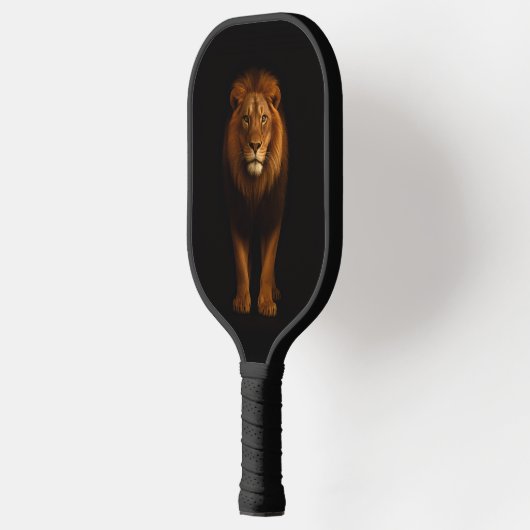 Black 4 Luxe Pickleball Paddle, Majestic Lion Paddle (Links)