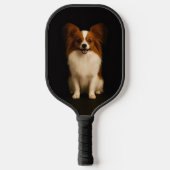 Black 4 Luxe Pickleball Paddle, Refined Papillon Paddle (Voorkant)