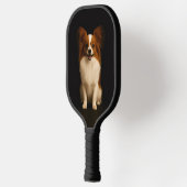 Black 4 Luxe Pickleball Paddle, Refined Papillon Paddle (Links)