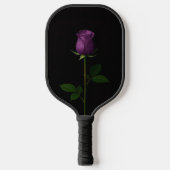 Black 4 Luxe Pickleball Paddle, Royal Violet Rose Pickleball Paddle (Voorkant)