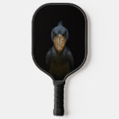 Black 4 Luxe Pickleball Paddle, Shoebill Bird Paddle (Achterkant)