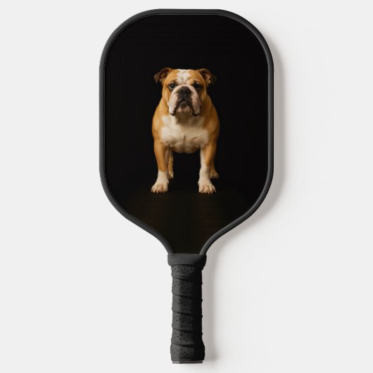 Black 4 Luxe Pickleball Paddle Stamina Bulldog (Voorkant)