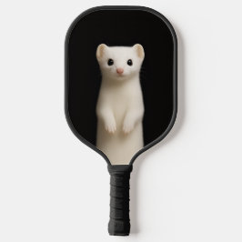 Black 4 Luxe Pickleball Paddle, Stylish Ermine Pickleball Paddle
