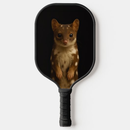 Black 4 Luxe Pickleball Paddle, Sweet Quoll Paddle (Voorkant)