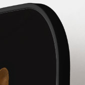 Black 4 Luxe Pickleball Paddle, Sweet Quoll Paddle (Links Detail)