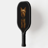 Black 4 Luxe Pickleball Paddle, Yorkshire Terrier Pickleball Paddle (Links)