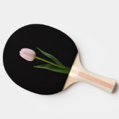 Black 4 Luxe ping pong paddle, Blush Pink Tulip Tafeltennisbatje (Zijkant)