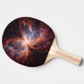 Black 4 Luxe ping pong paddle, Butterfly Nebula Tafeltennisbatje (Zijkant)